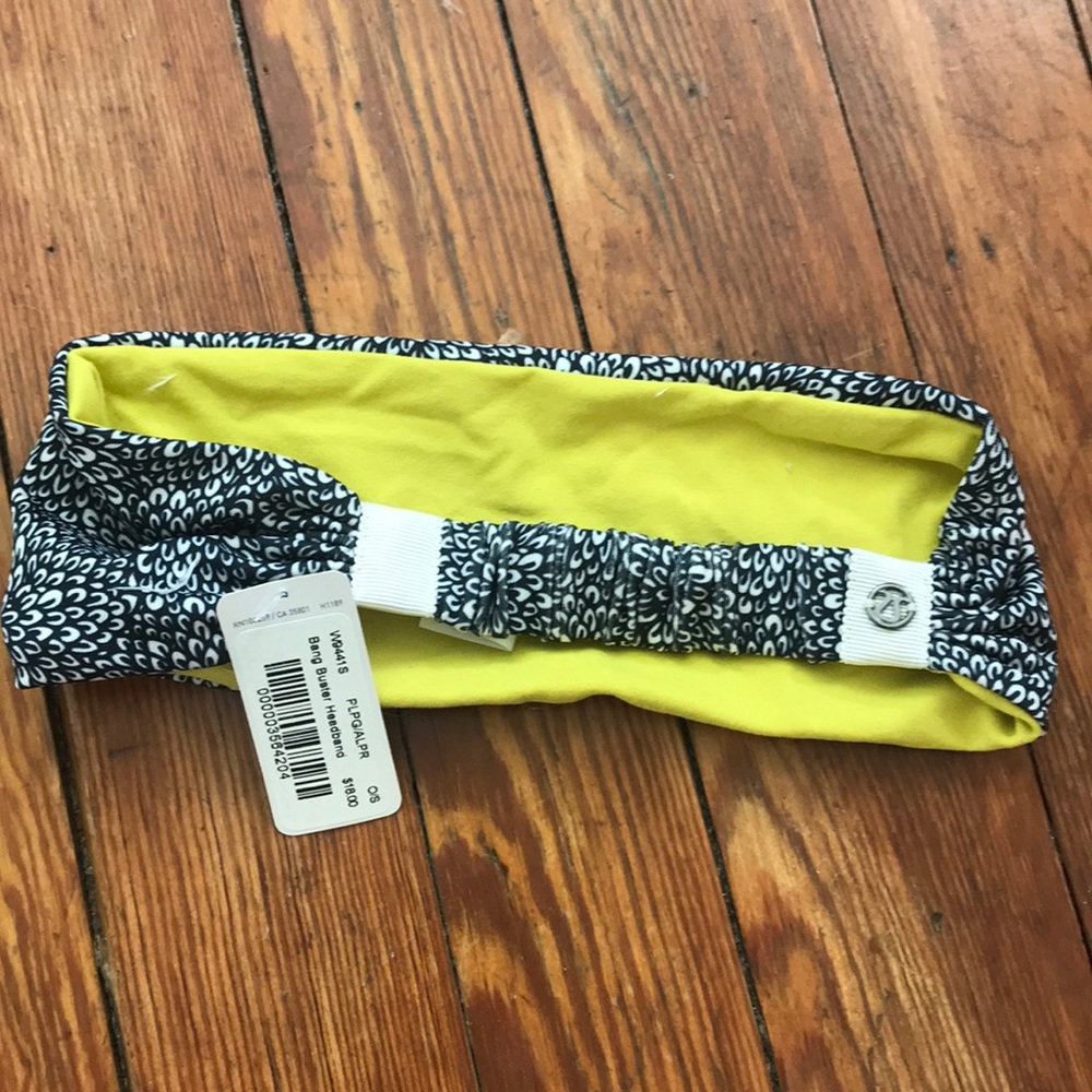 NWT Lululemon Reversible Bang Buster Headband